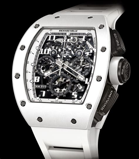 white band richard mille|Richard Mille white band.